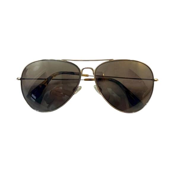 Maui Jim Prescription Aviator Sunglasses Unisex – Gold Frame, Brown Lenses, NWOT - Picture 2 of 8